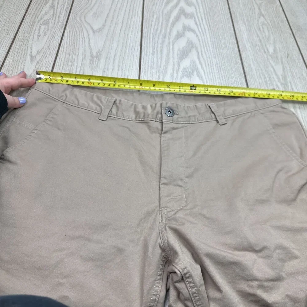 Men's North Face Khaki Pants Size 38 Beige Cotton‎ Blend